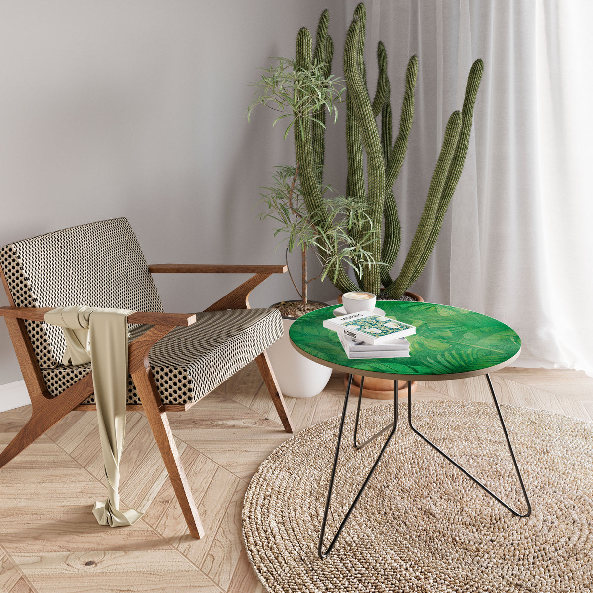 SUBTLE GREEN SYMPHONY Coffee Table