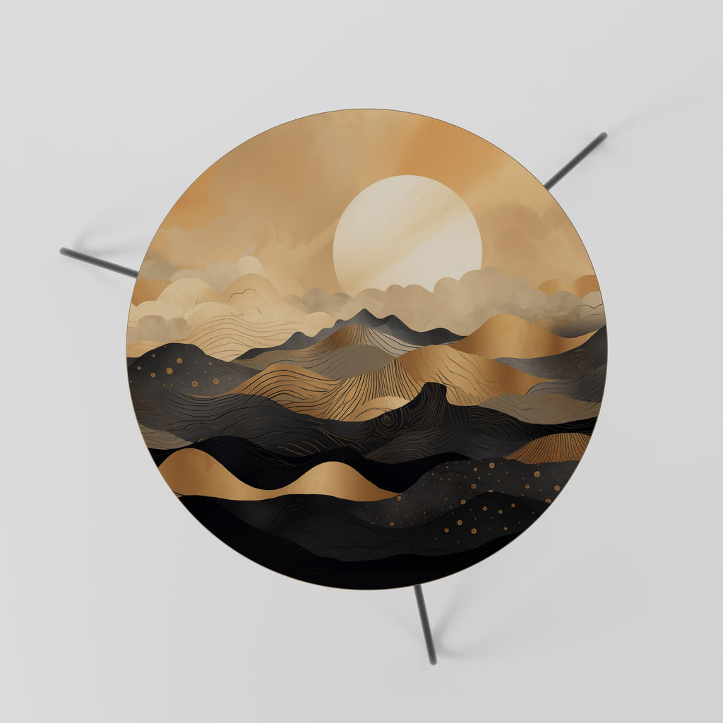 Table basse HORIZON COUCHER DE SOLEIL MYSTIQUE 60