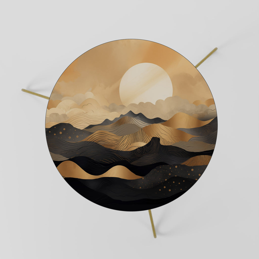 Table basse HORIZON COUCHER DE SOLEIL MYSTIQUE 60