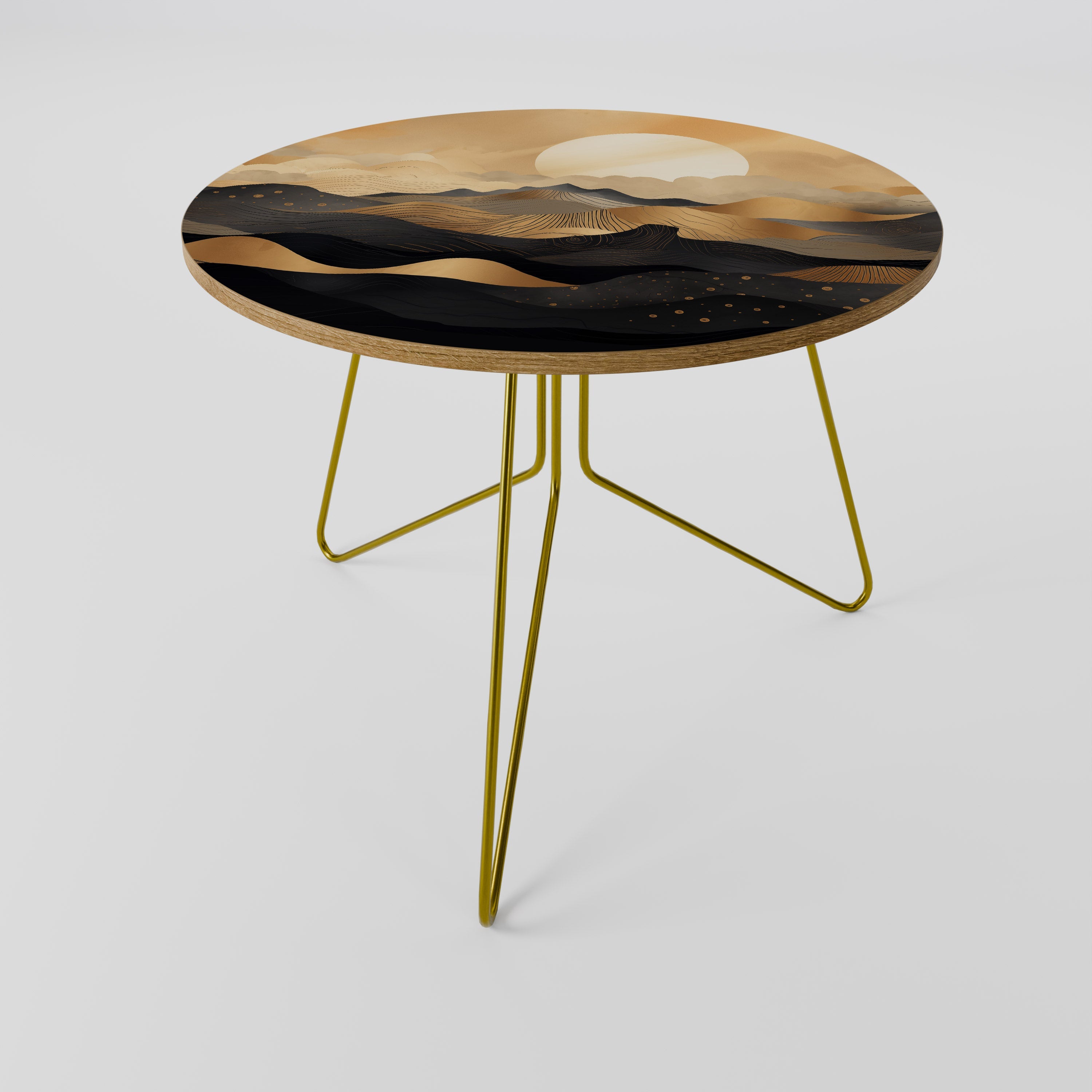 Table basse HORIZON COUCHER DE SOLEIL MYSTIQUE 69