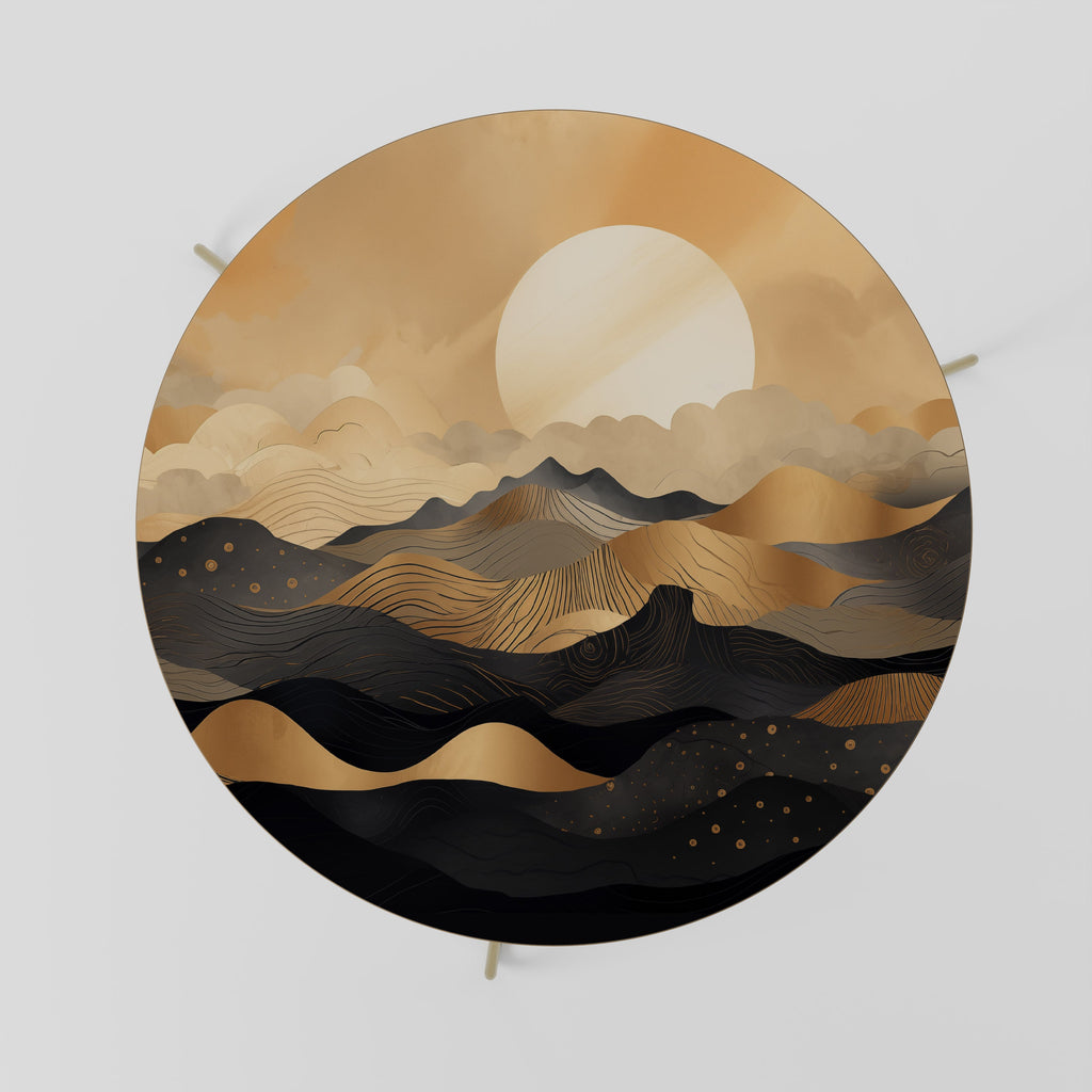 Table basse HORIZON COUCHER DE SOLEIL MYSTIQUE 69