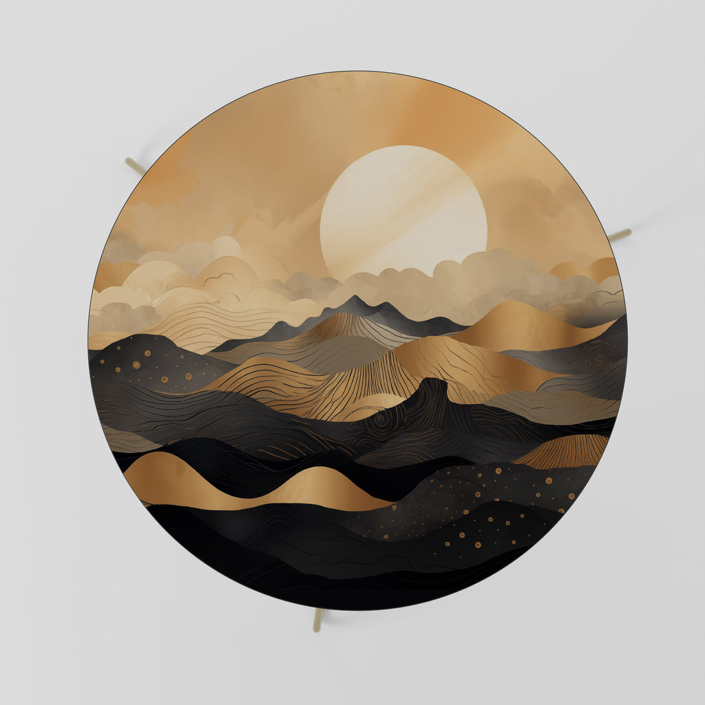 Table basse HORIZON COUCHER DE SOLEIL MYSTIQUE 69