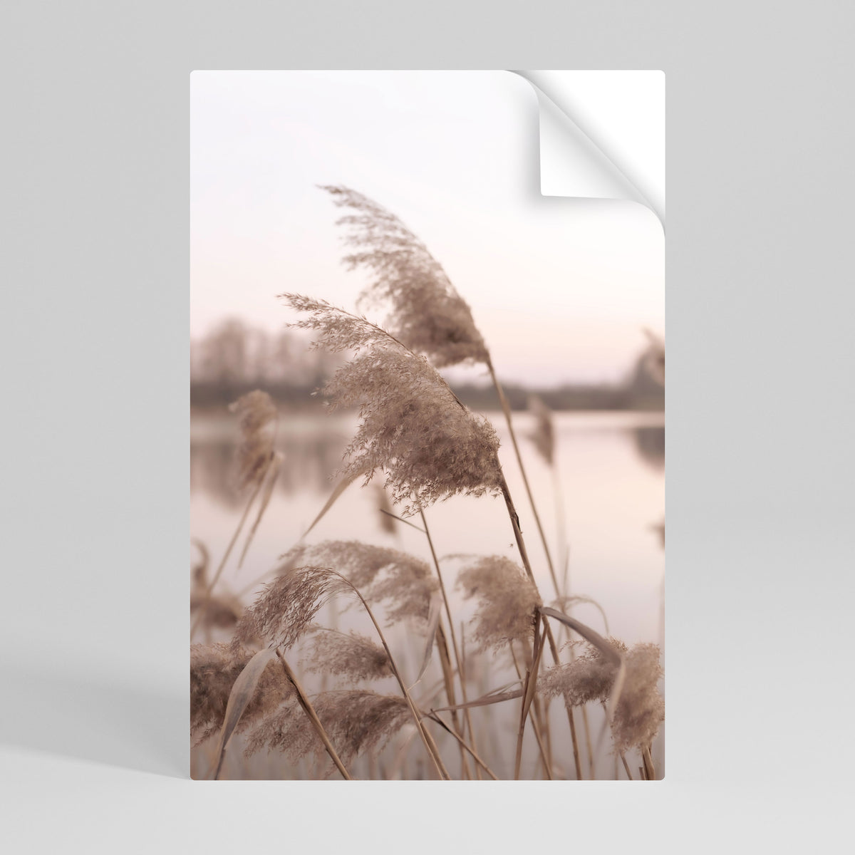 GENTLE BREEZE Peel and Stick Vertical Poster
