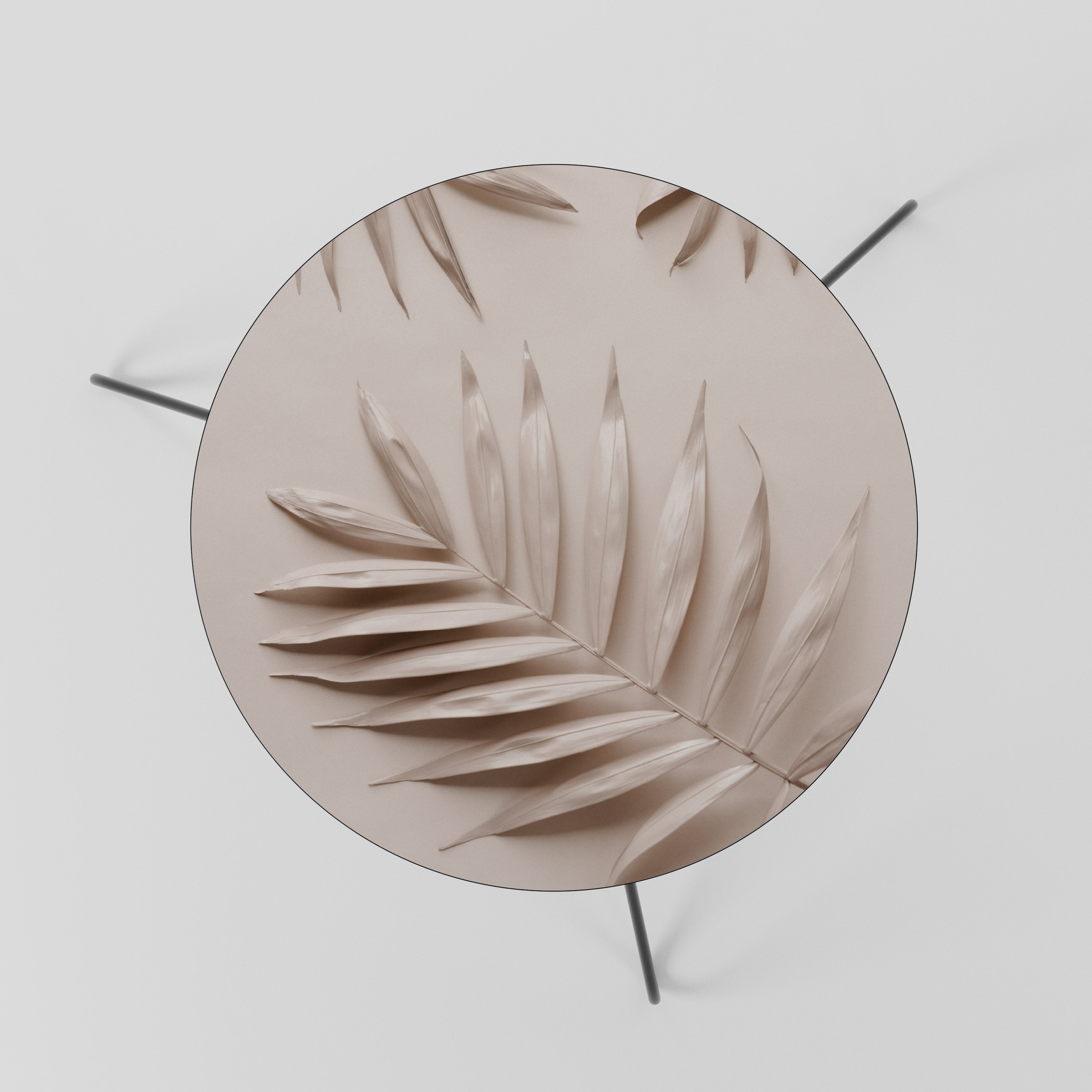 PINK PALM DREAMS Coffee Table 60