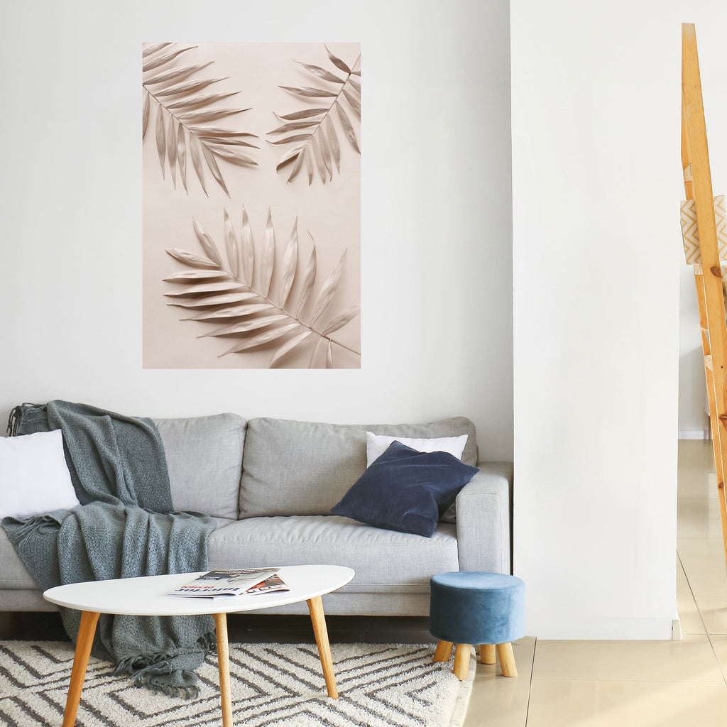 Affiche verticale autocollante « PINK PALM DREAMS »