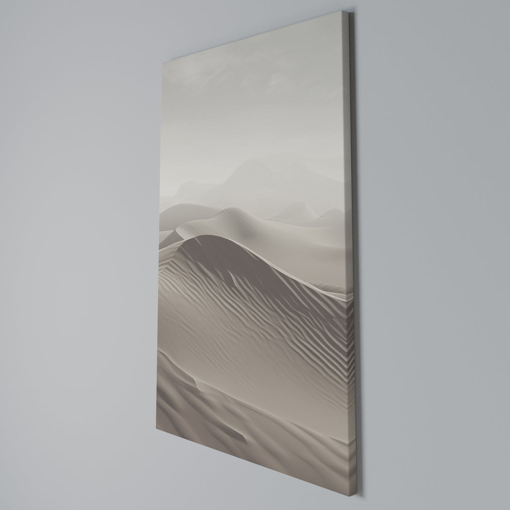 ECHOES OF DUNES Vertical Canvas Print