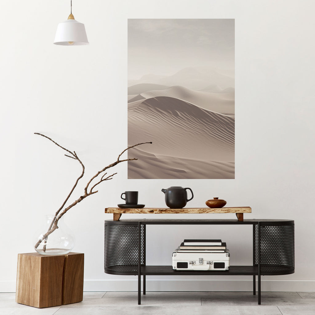 Affiche verticale autocollante ÉCHOS DES DUNES