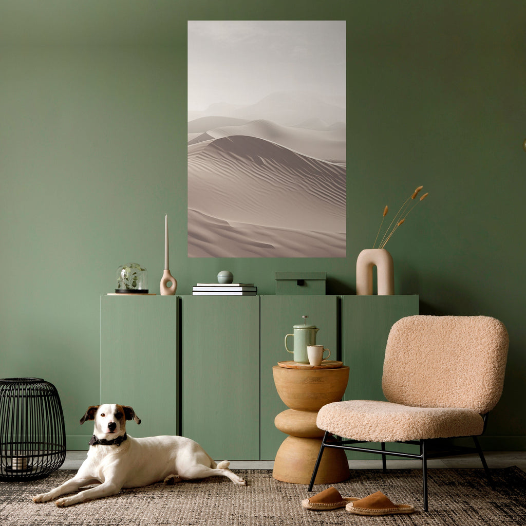 Affiche verticale autocollante ÉCHOS DES DUNES