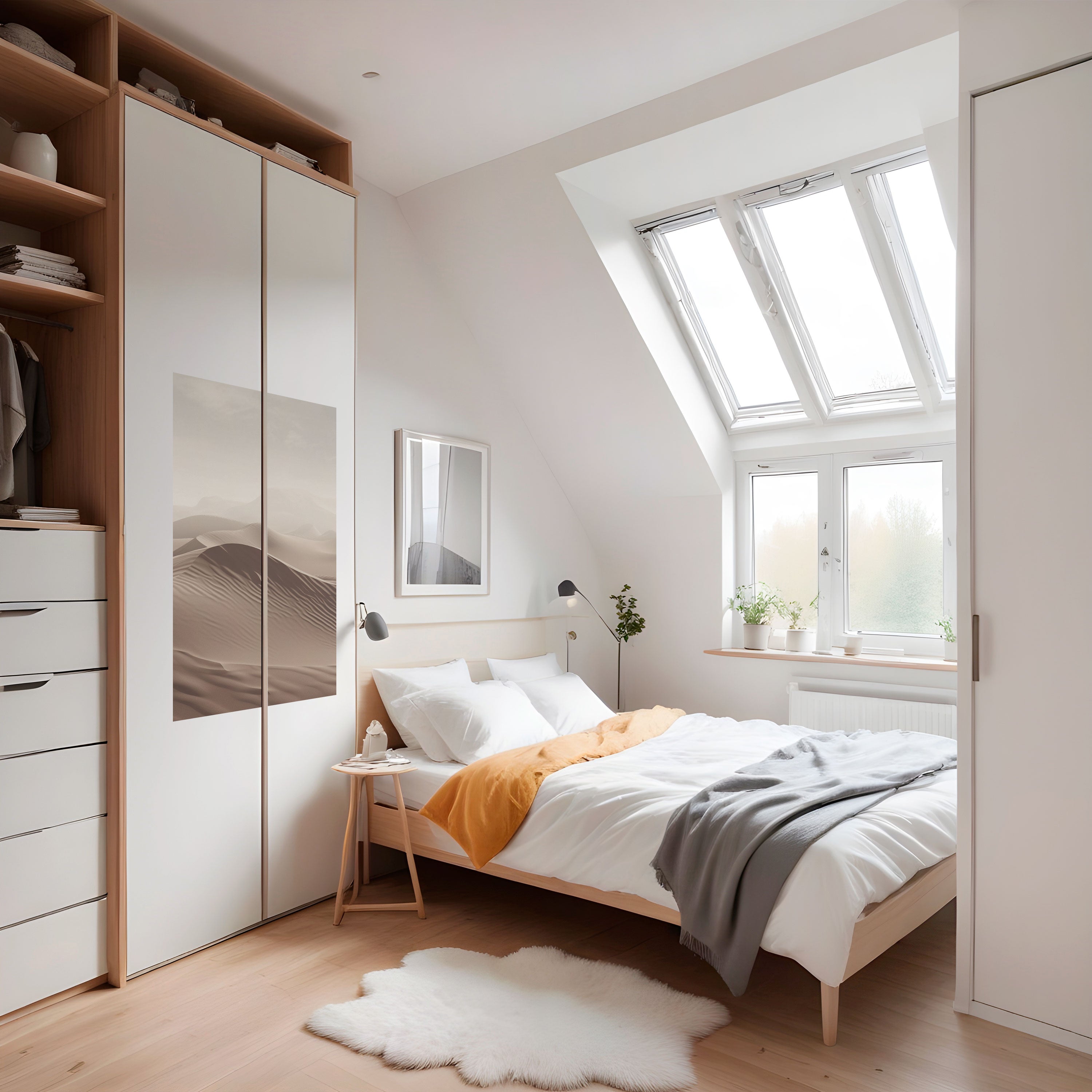 Affiche verticale autocollante ÉCHOS DES DUNES