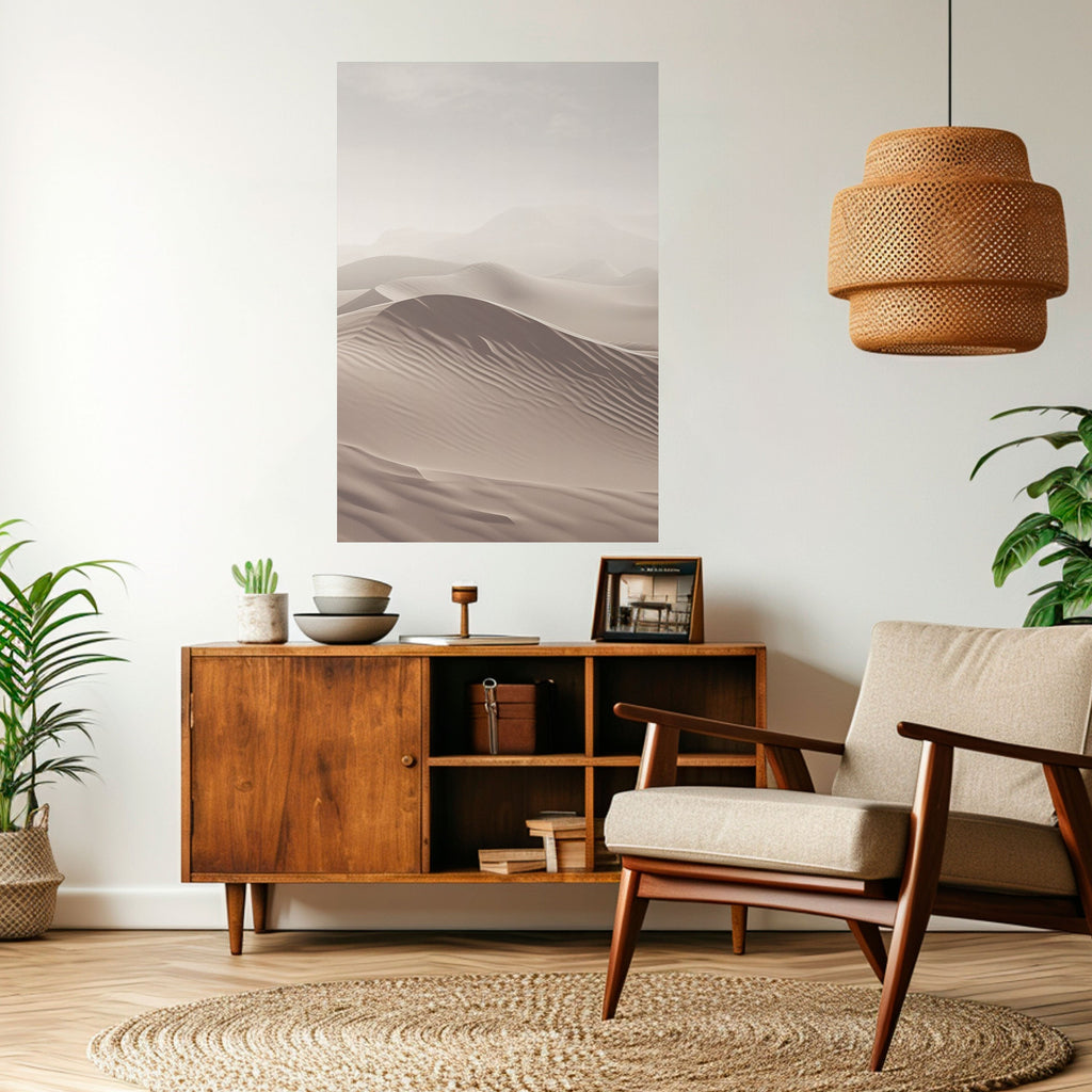Affiche verticale autocollante ÉCHOS DES DUNES