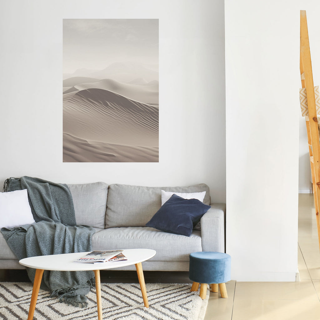 Affiche verticale autocollante ÉCHOS DES DUNES