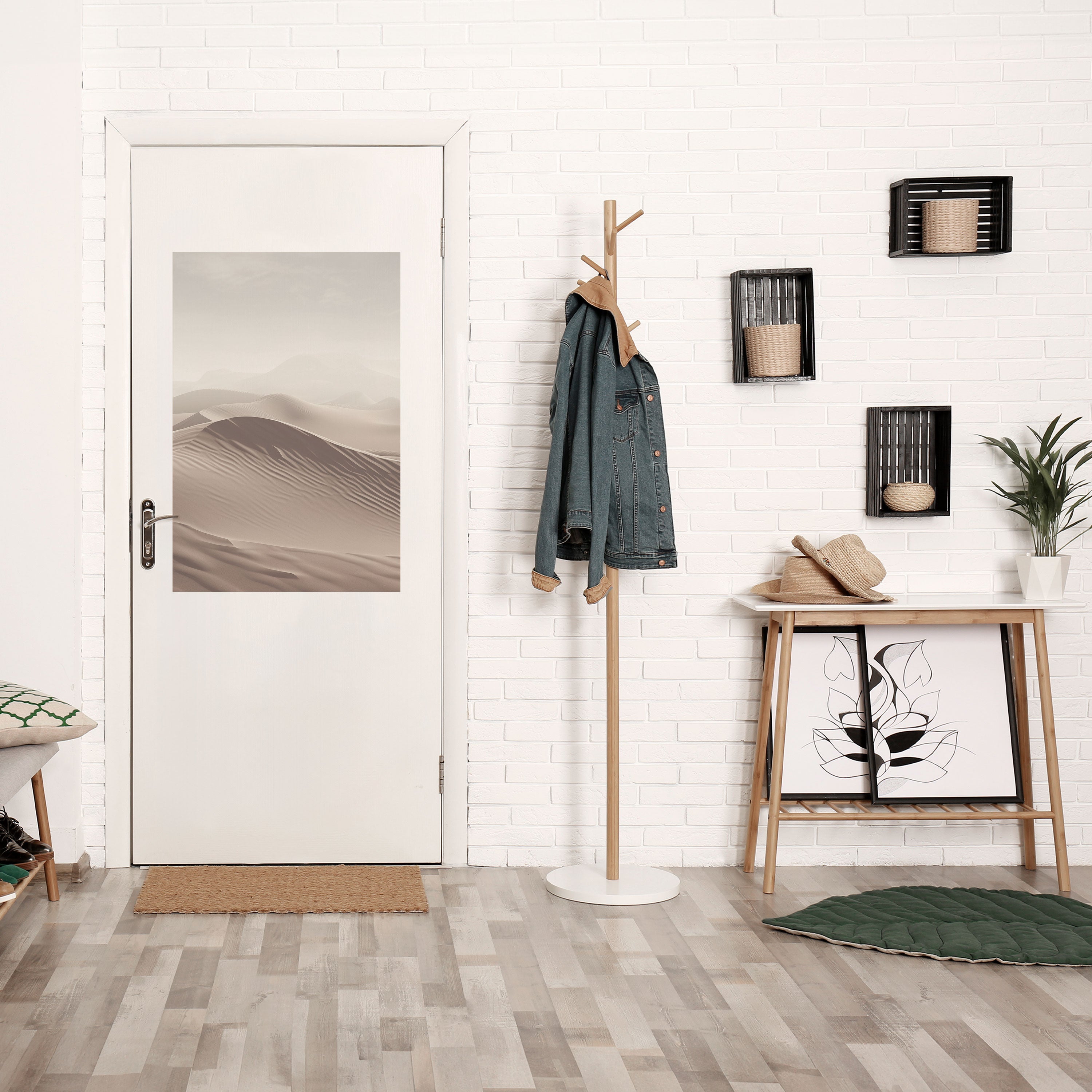 Affiche verticale autocollante ÉCHOS DES DUNES