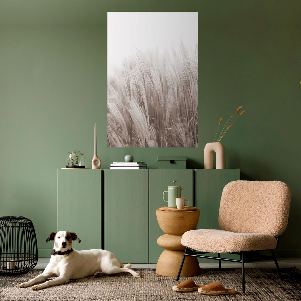 Affiche verticale autocollante « Whispers of Grass »
