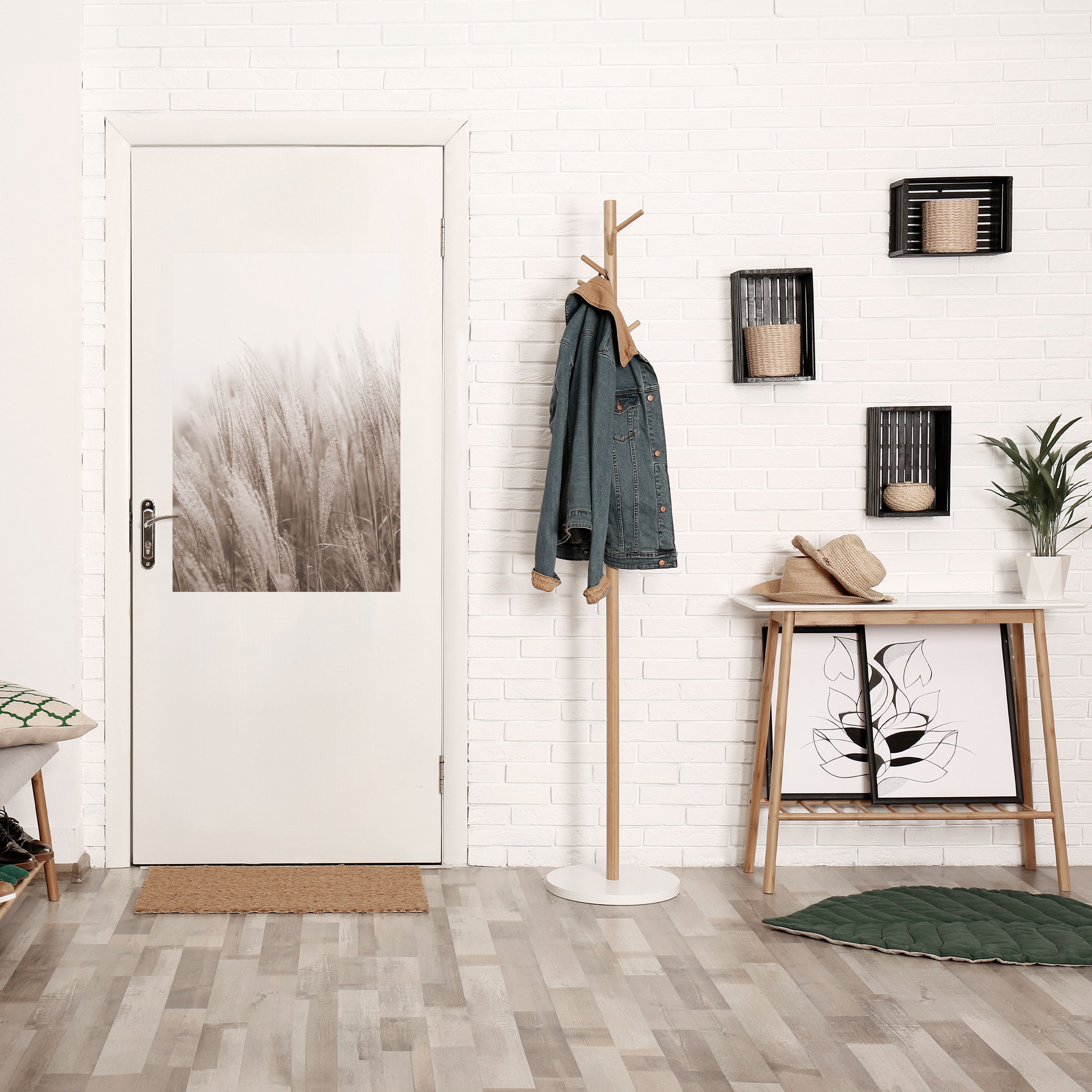 Affiche verticale autocollante « Whispers of Grass »