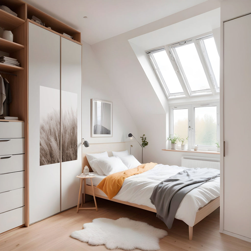 Affiche verticale autocollante « Whispers of Grass »