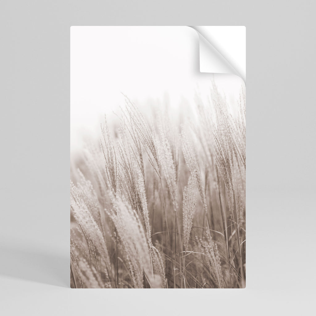 Affiche verticale autocollante « Whispers of Grass »
