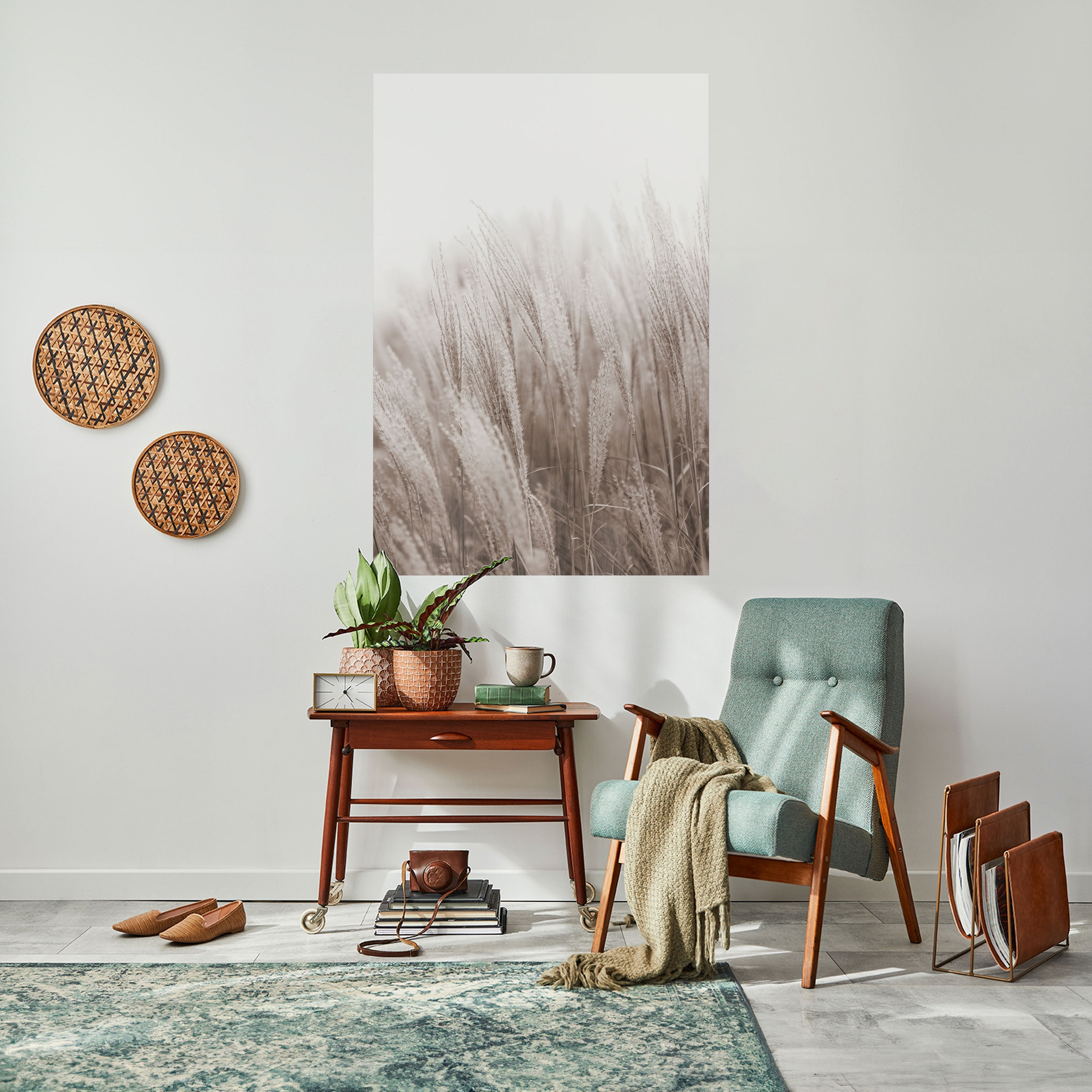 Affiche verticale autocollante « Whispers of Grass »