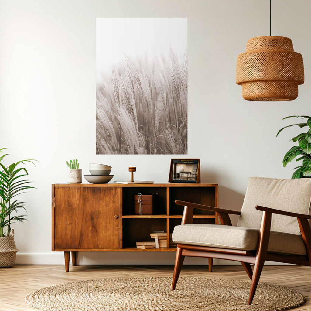 Affiche verticale autocollante « Whispers of Grass »