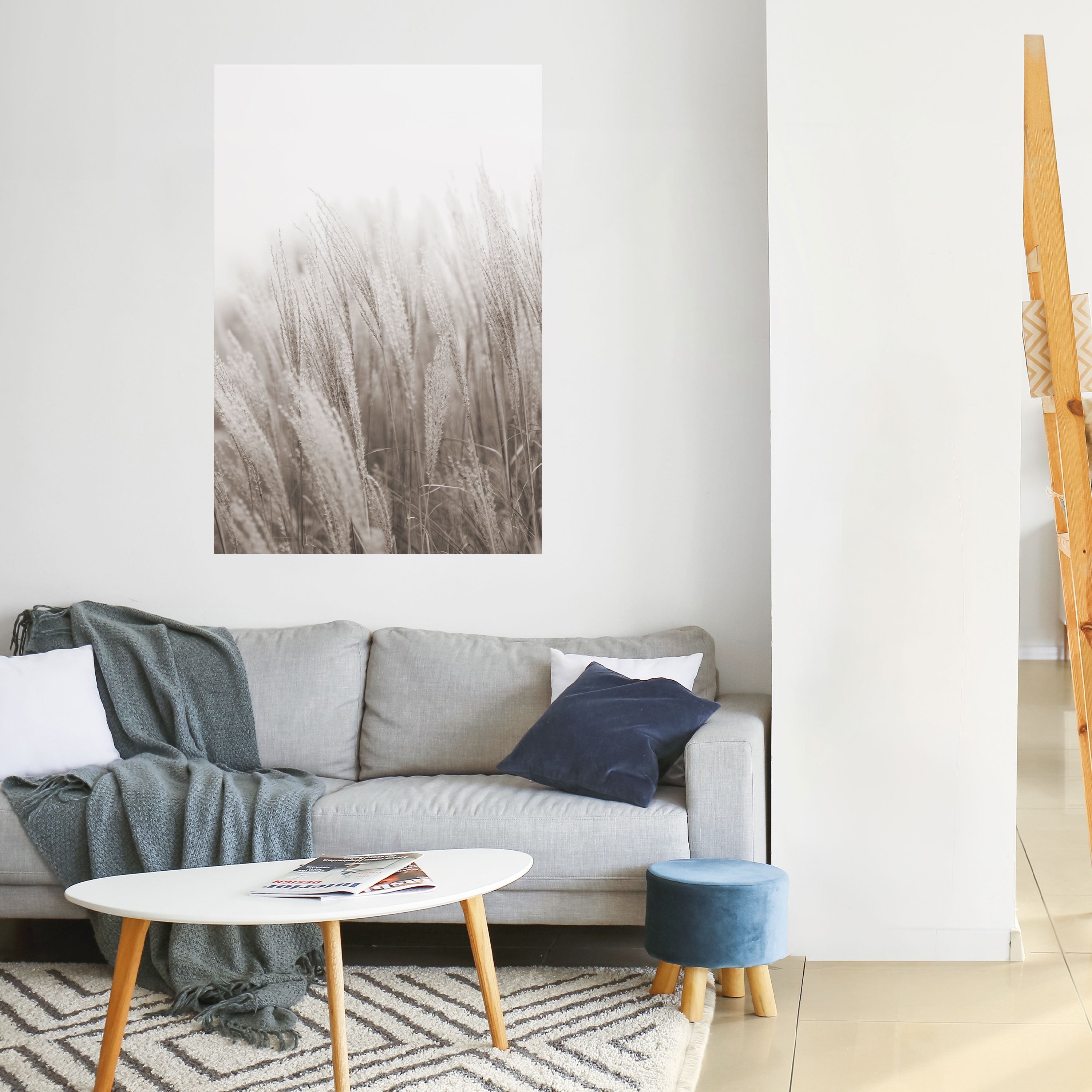 Affiche verticale autocollante « Whispers of Grass »