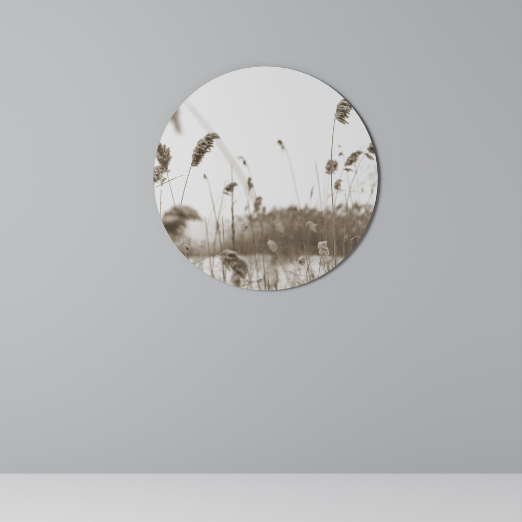 Décoration murale ronde TUSSOCKS INTEMPOREL