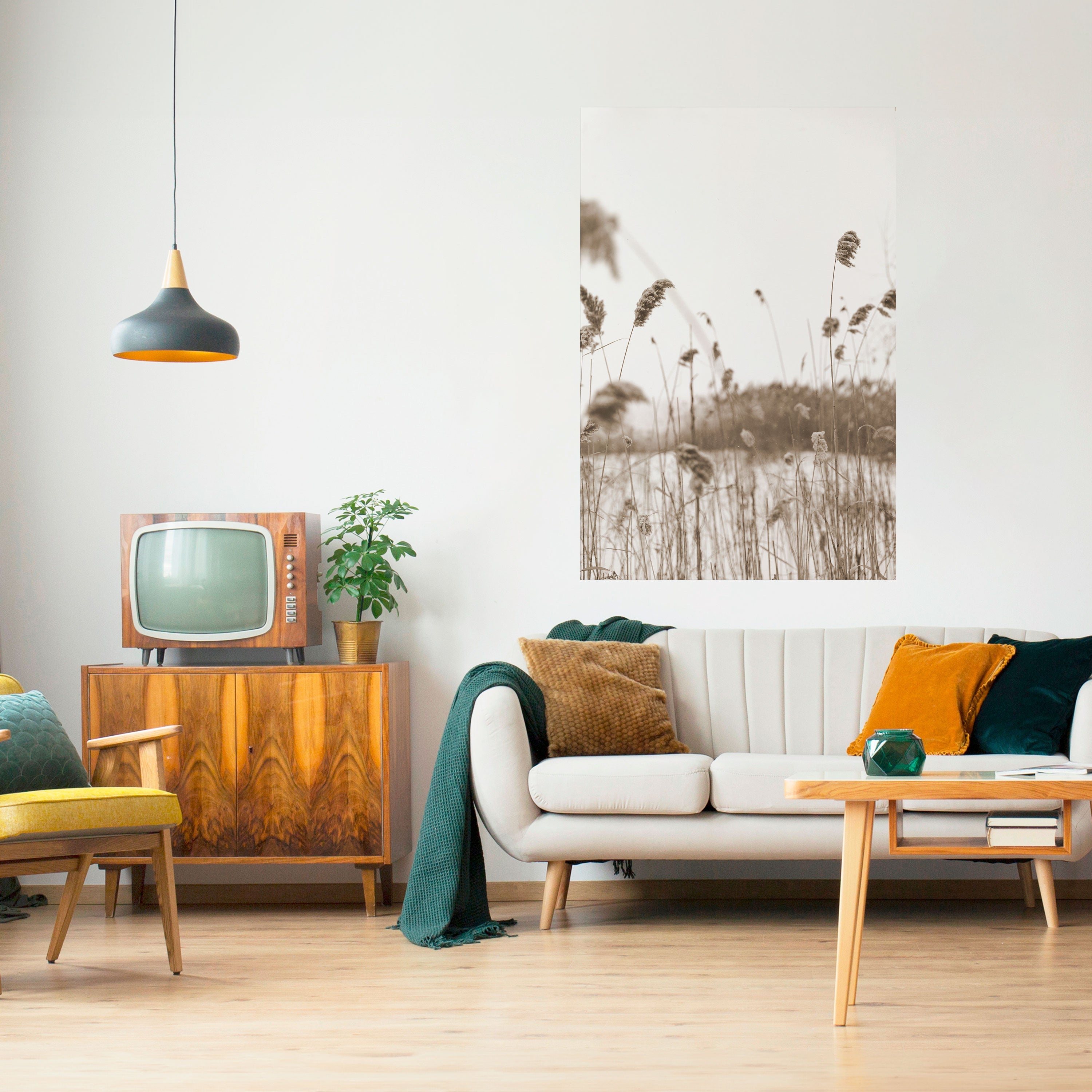 Affiche verticale autocollante TIMELESS TUSSOCKS