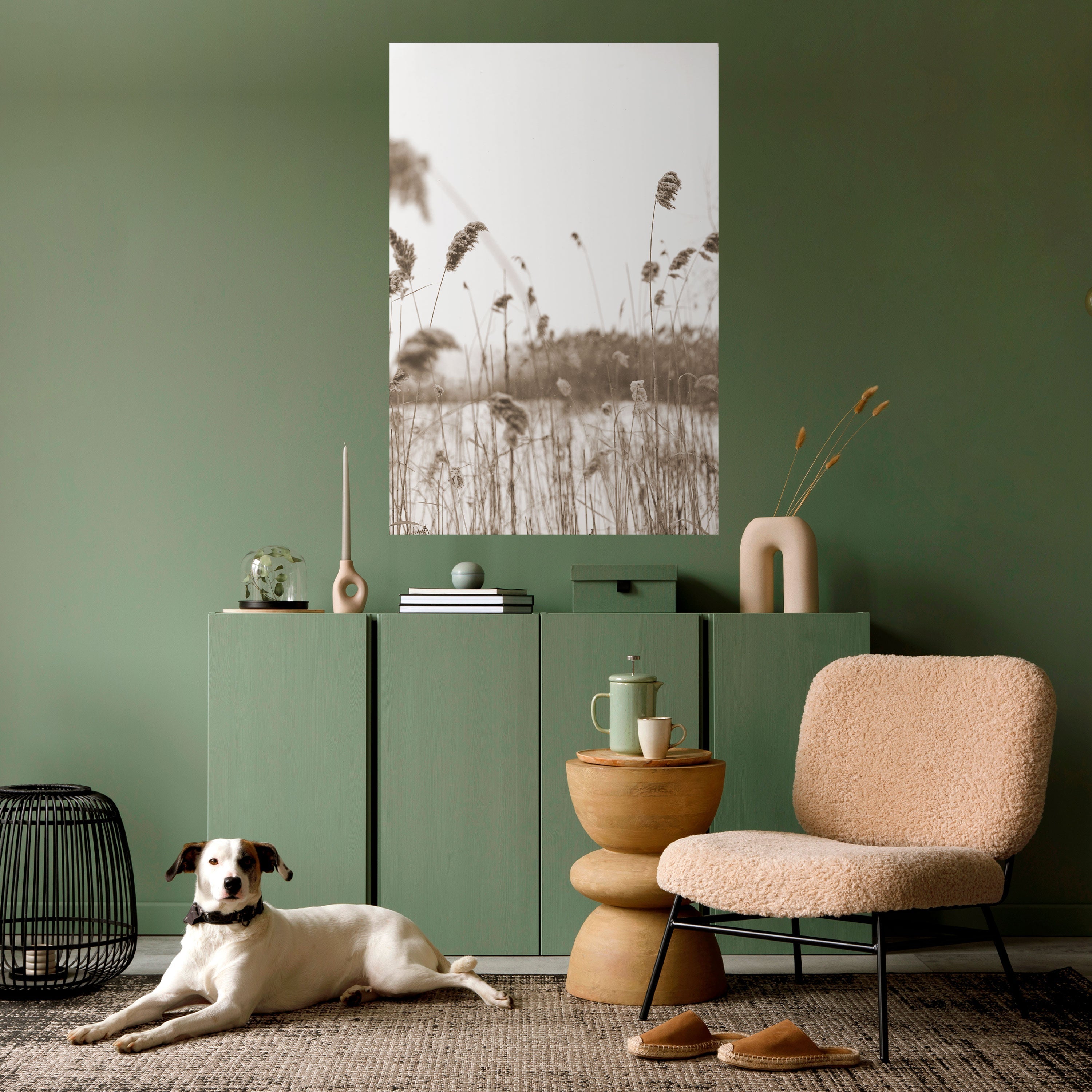 Affiche verticale autocollante TIMELESS TUSSOCKS