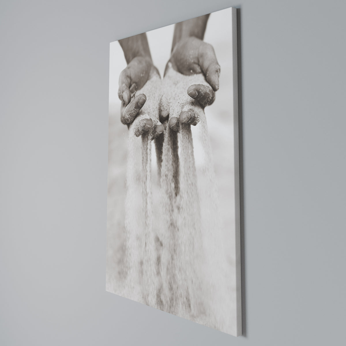 HANDS OF FATE Vertical Canvas Print