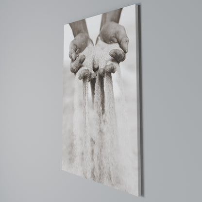 HANDS OF FATE Vertical Canvas Print
