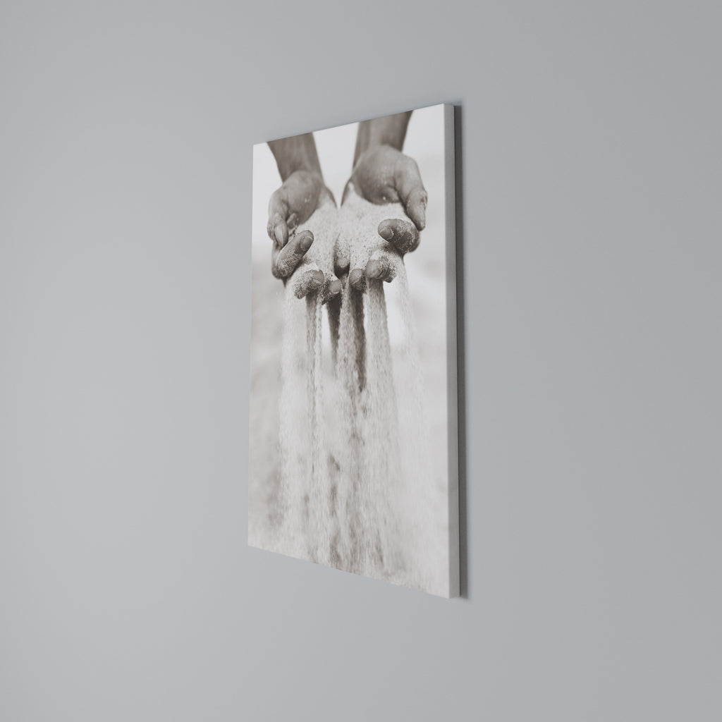 HANDS OF FATE Vertical Canvas Print