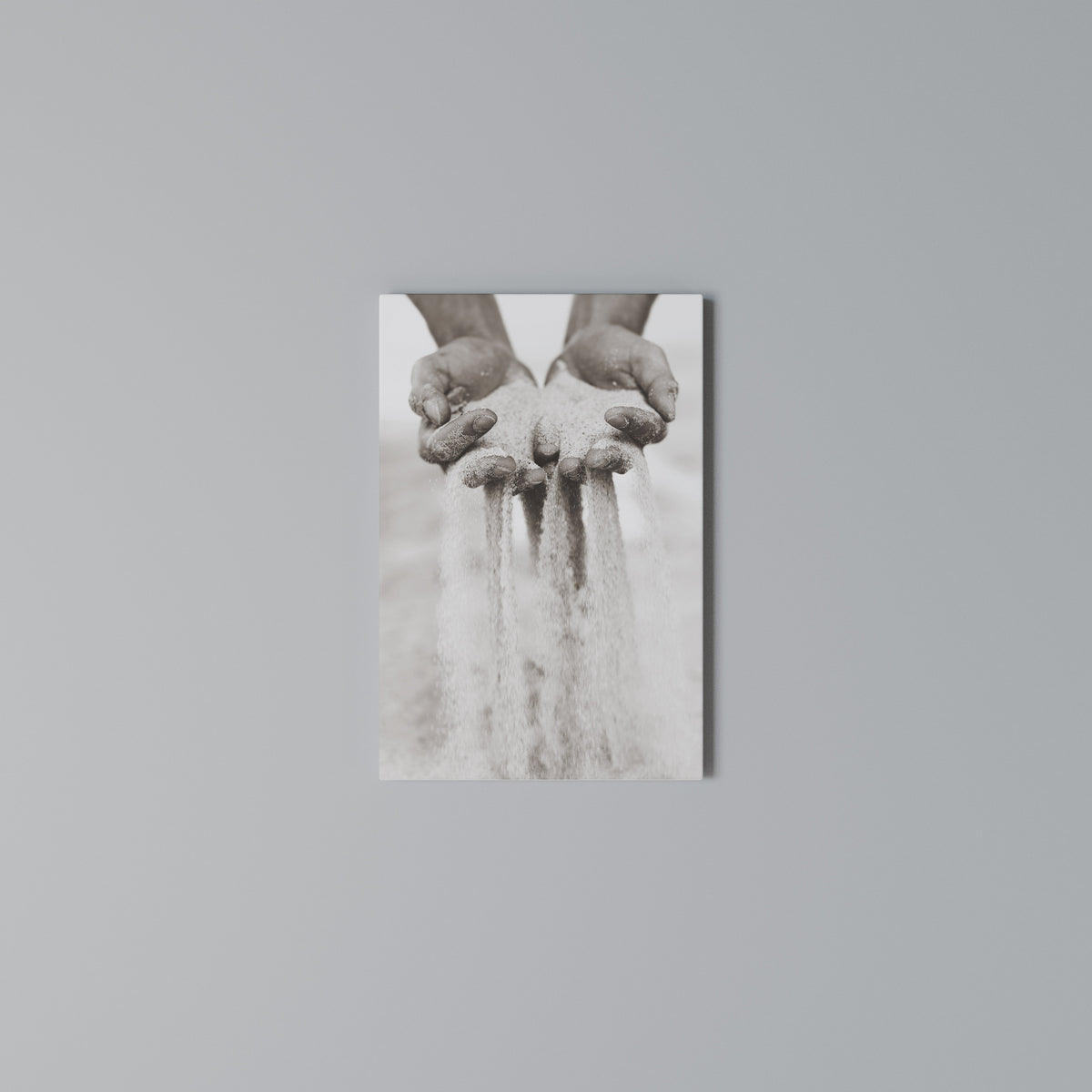 HANDS OF FATE Vertical Canvas Print