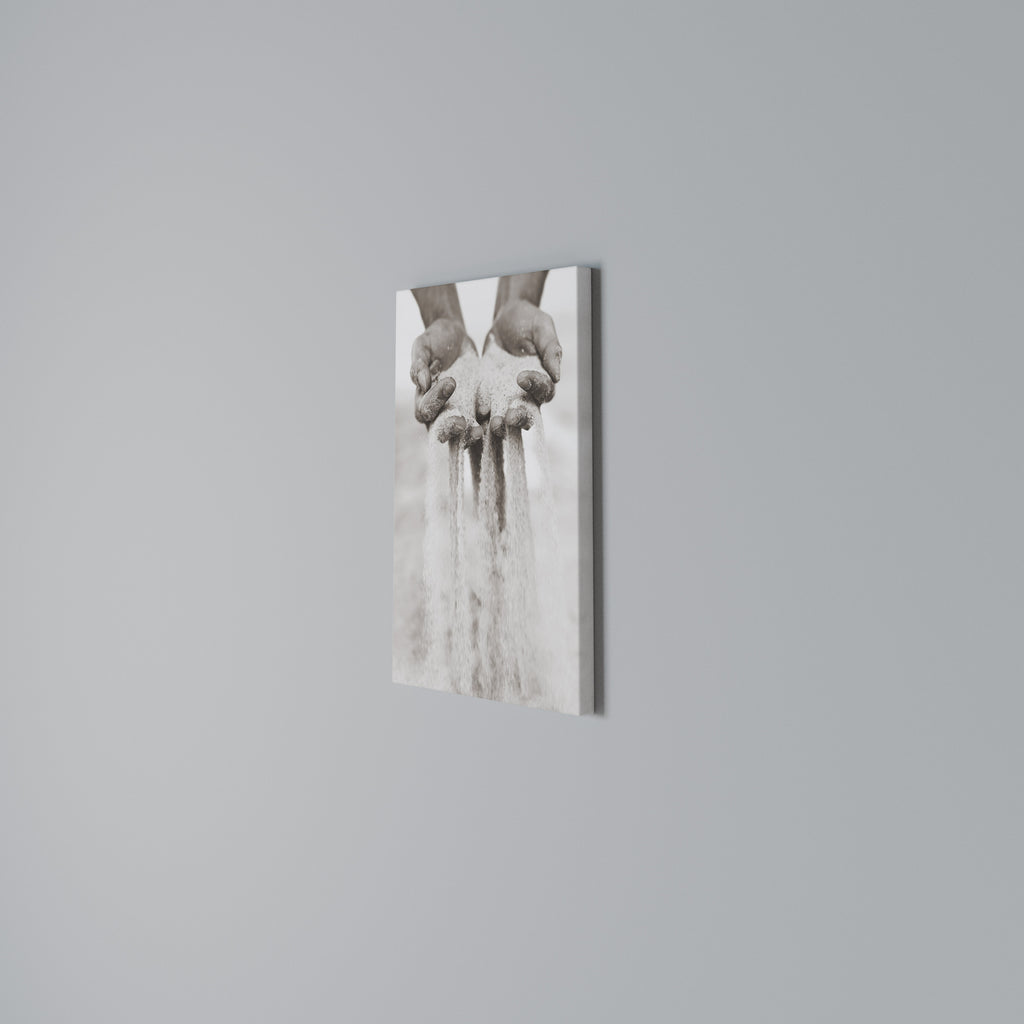 HANDS OF FATE Vertical Canvas Print