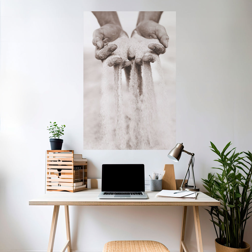 Affiche verticale autocollante « HANDS OF FATE »