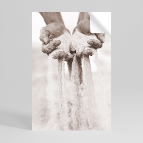 HANDS OF FATE Peel and Stick Vertical Poster