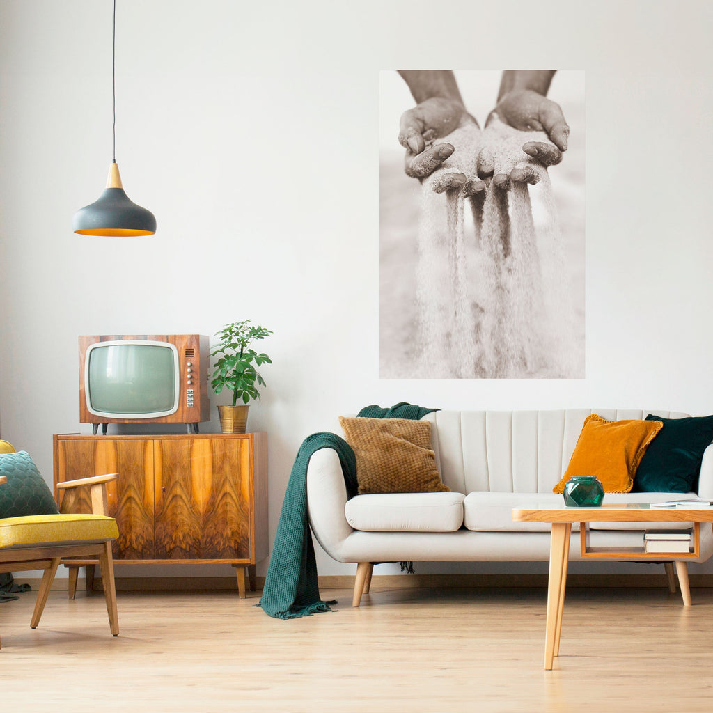 Affiche verticale autocollante « HANDS OF FATE »