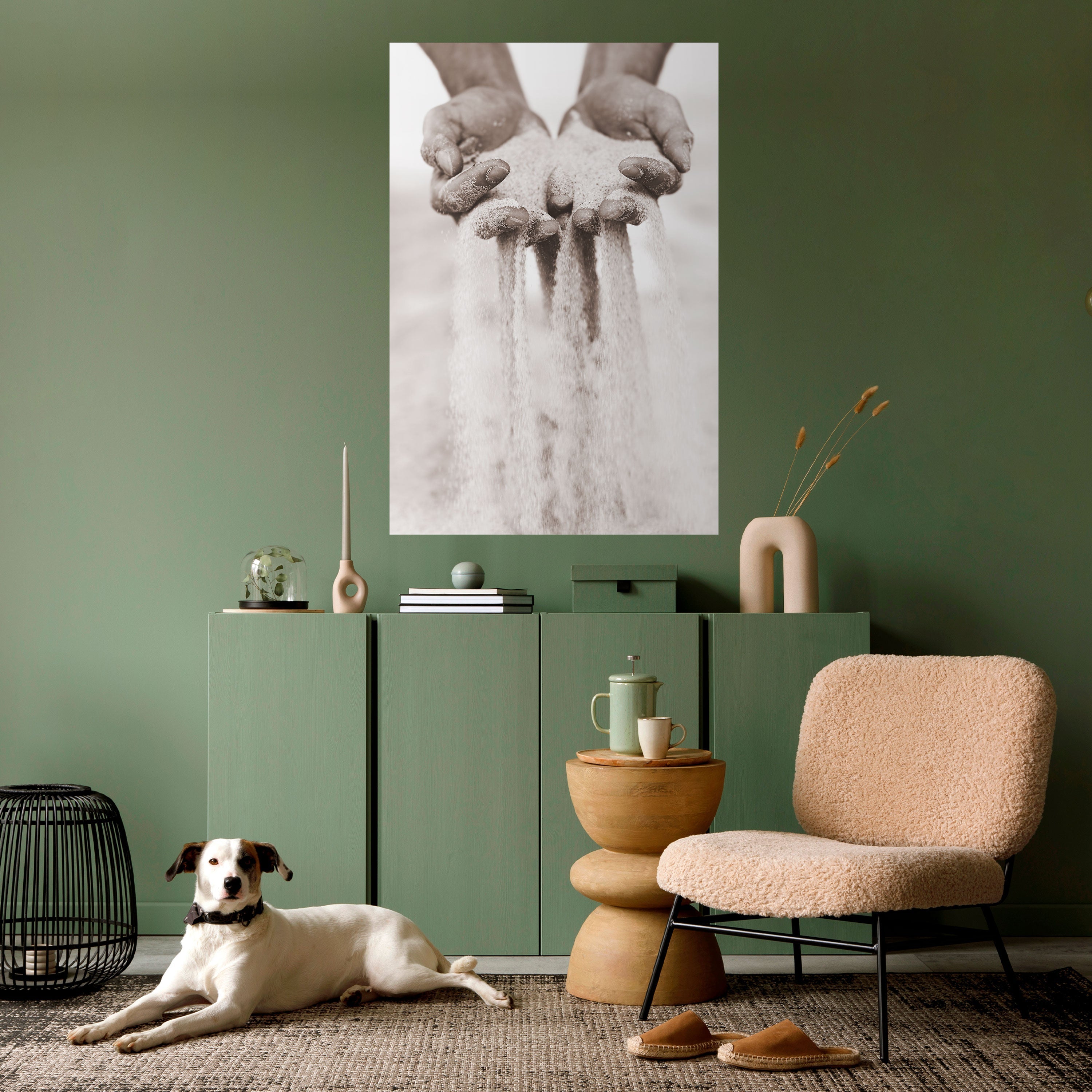 Affiche verticale autocollante « HANDS OF FATE »