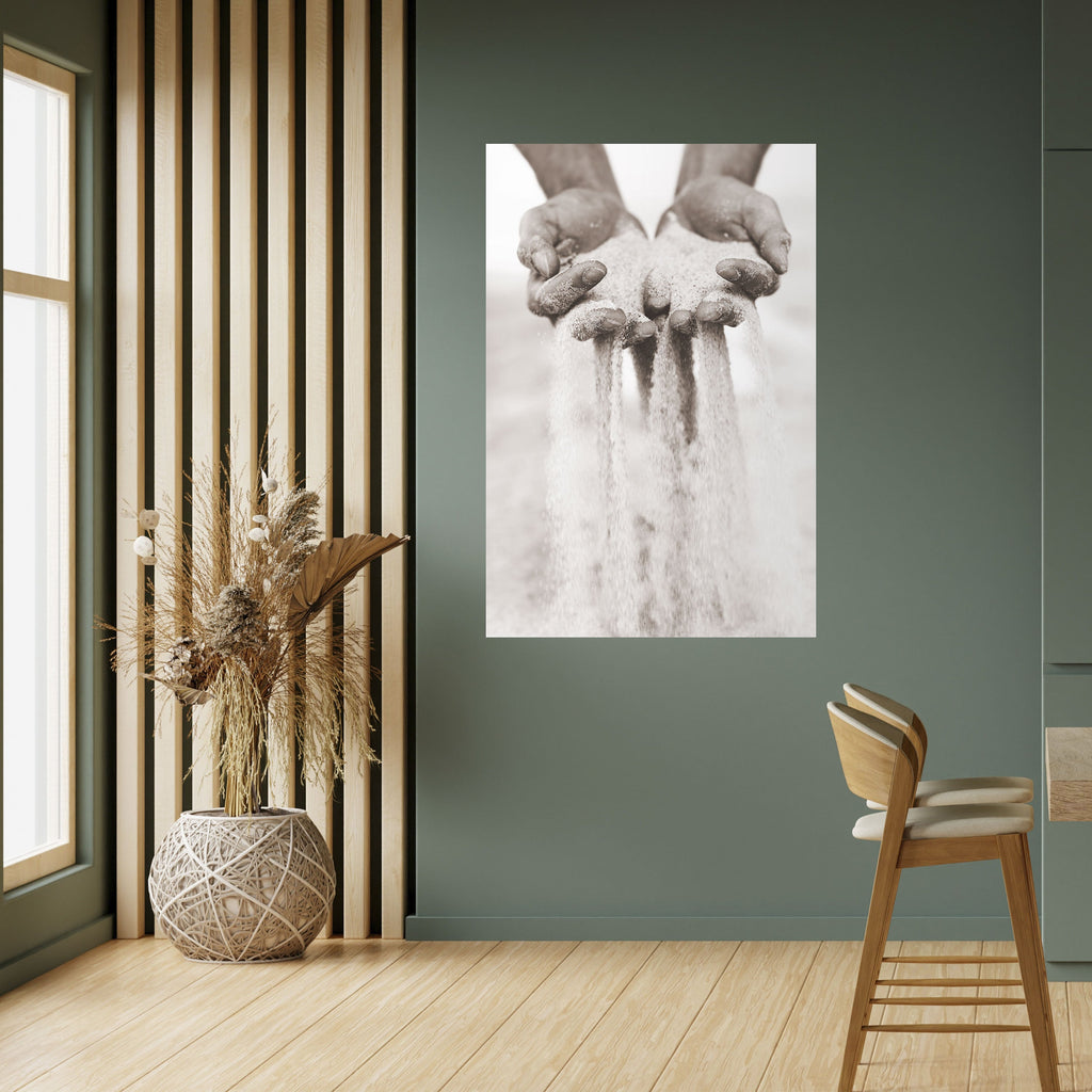 Affiche verticale autocollante « HANDS OF FATE »