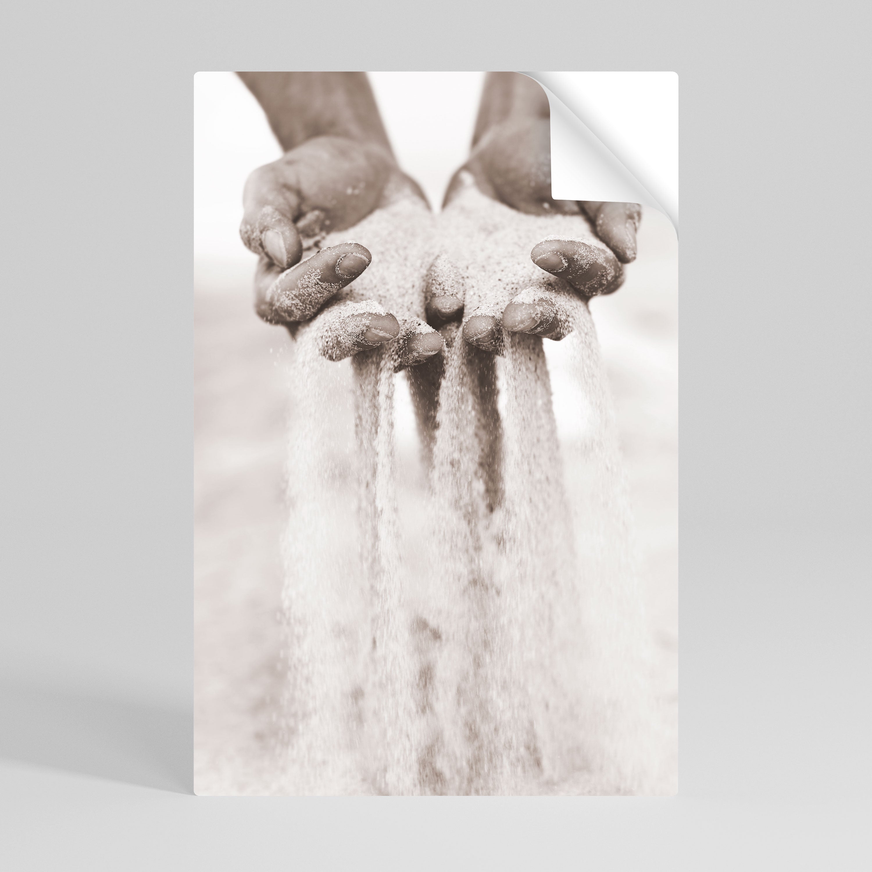 Affiche verticale autocollante « HANDS OF FATE »