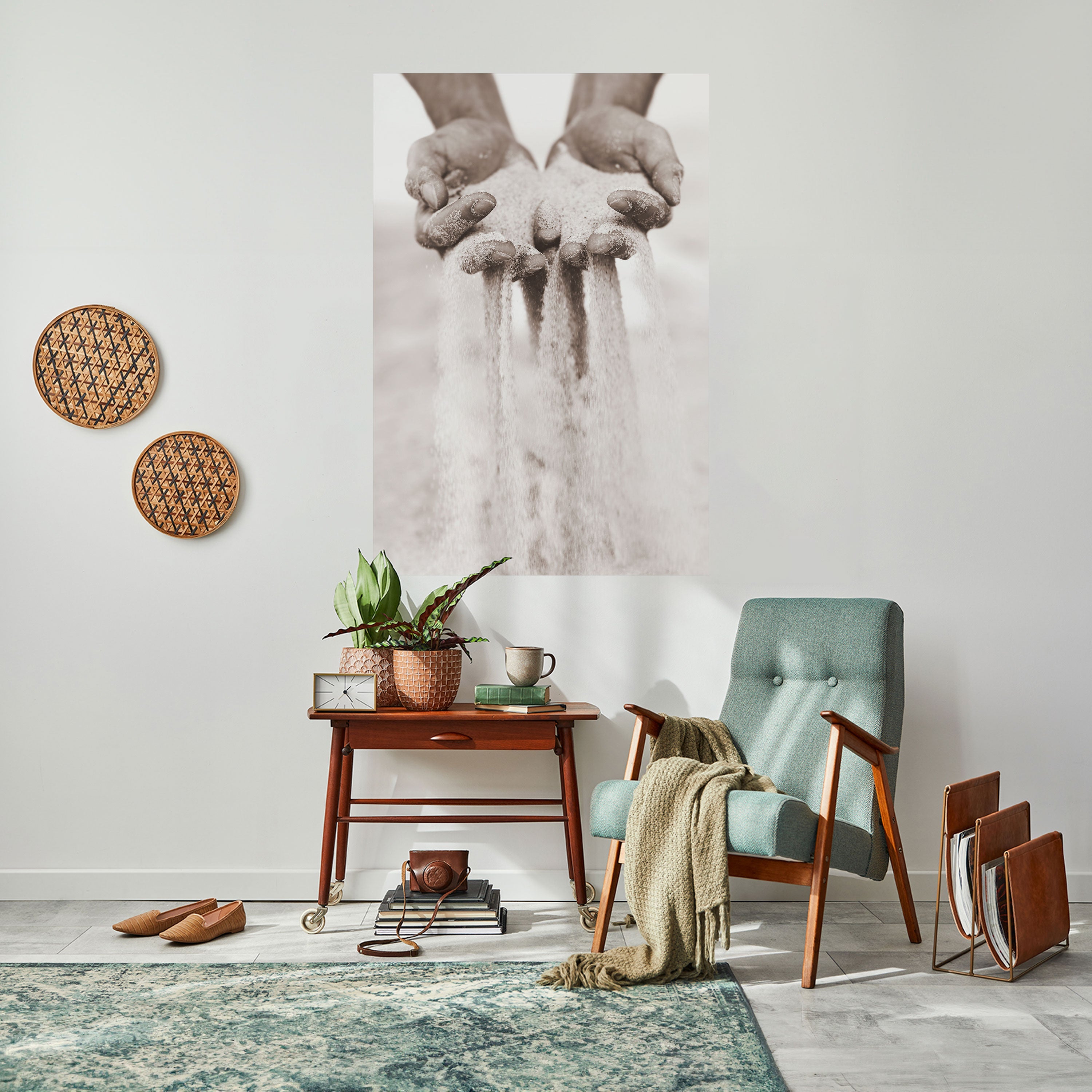 Affiche verticale autocollante « HANDS OF FATE »