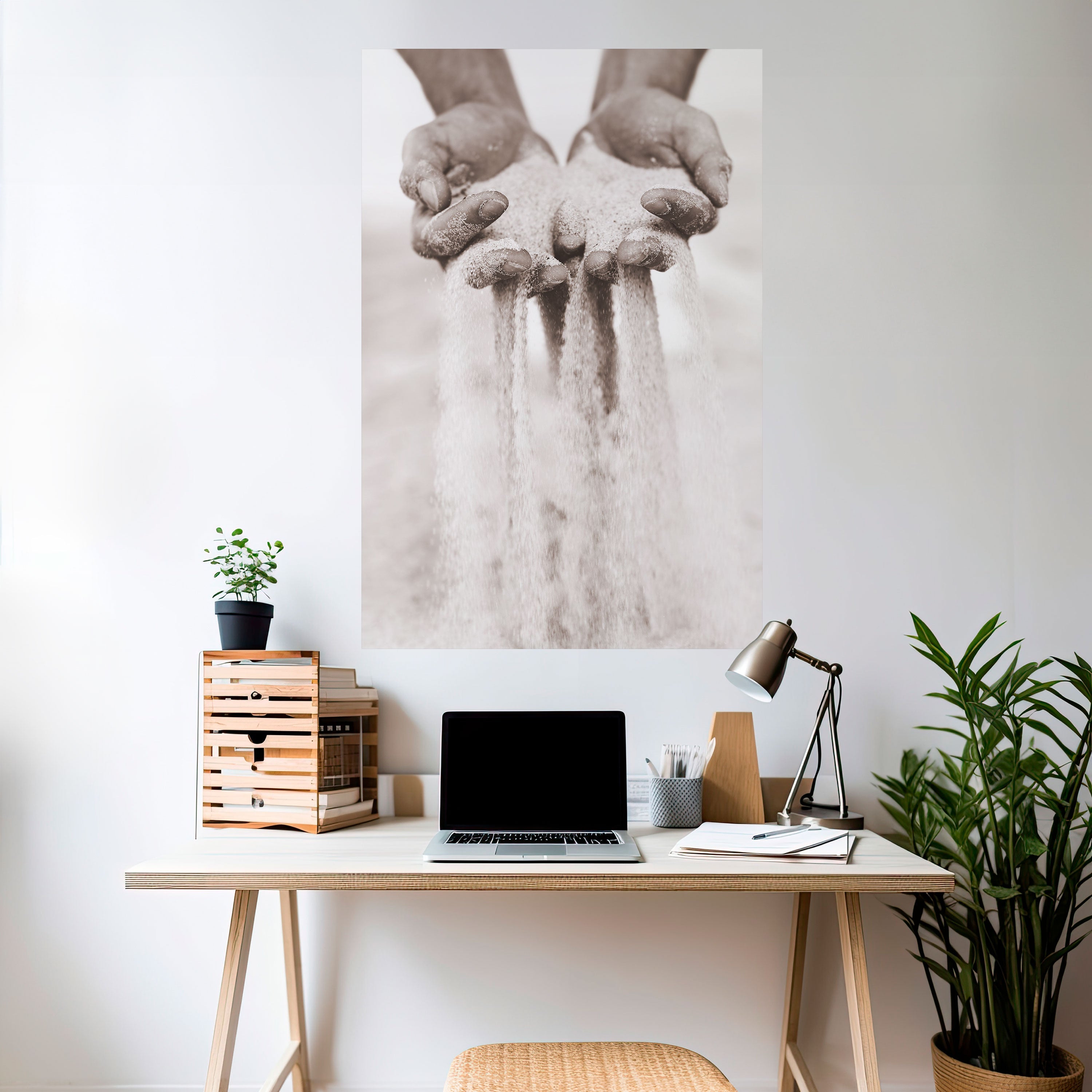 Affiche verticale autocollante « HANDS OF FATE »