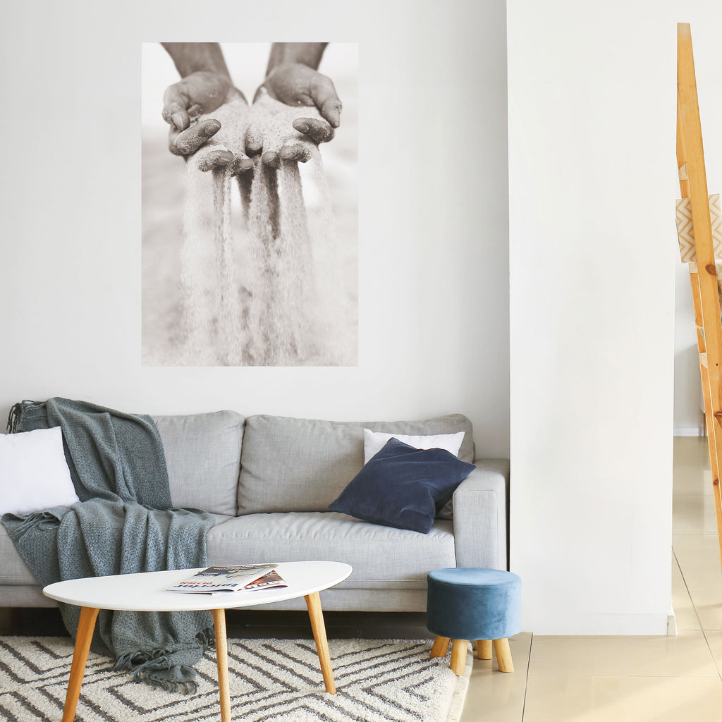 Affiche verticale autocollante « HANDS OF FATE »