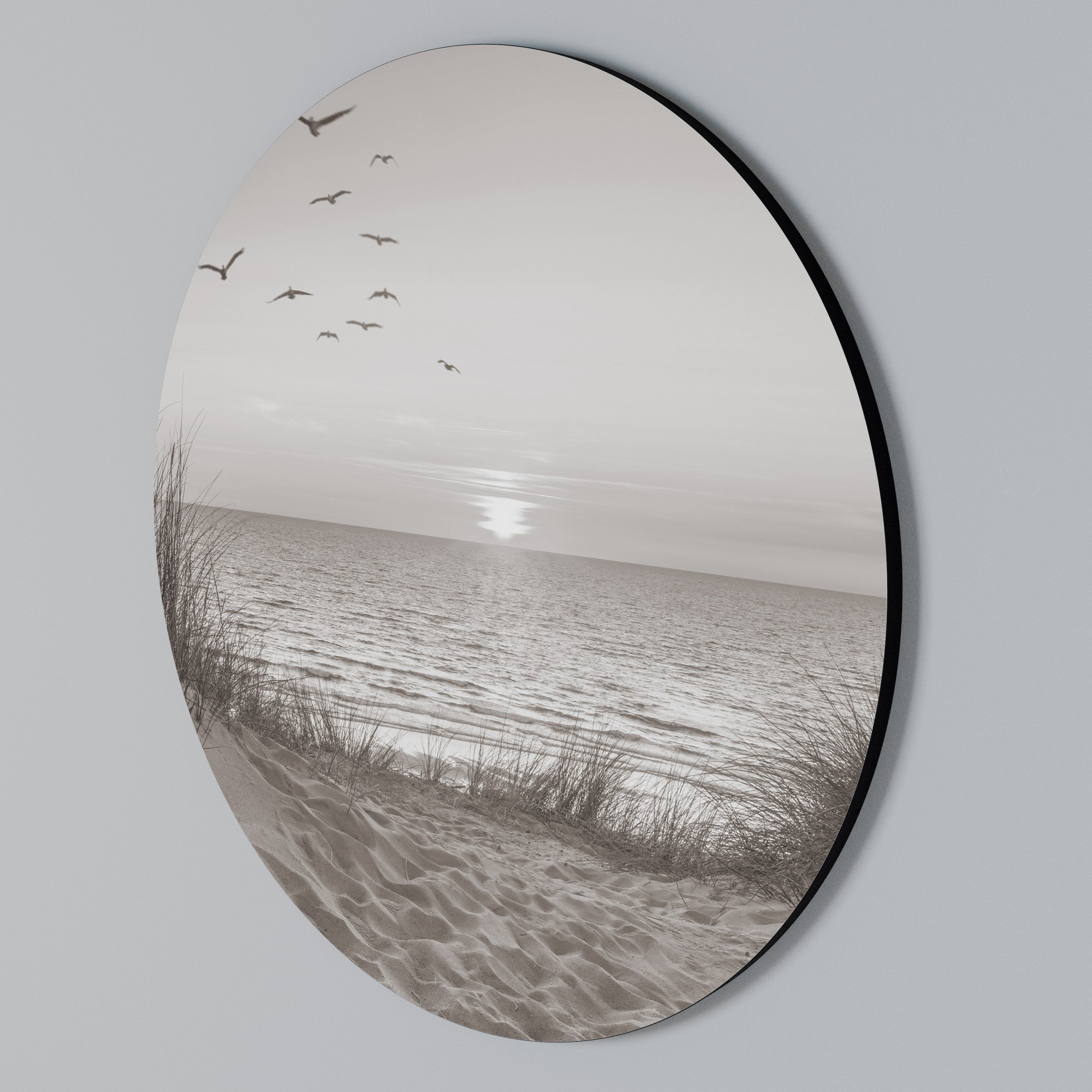 TIMELESS SEASCAPE Round Wall Art
