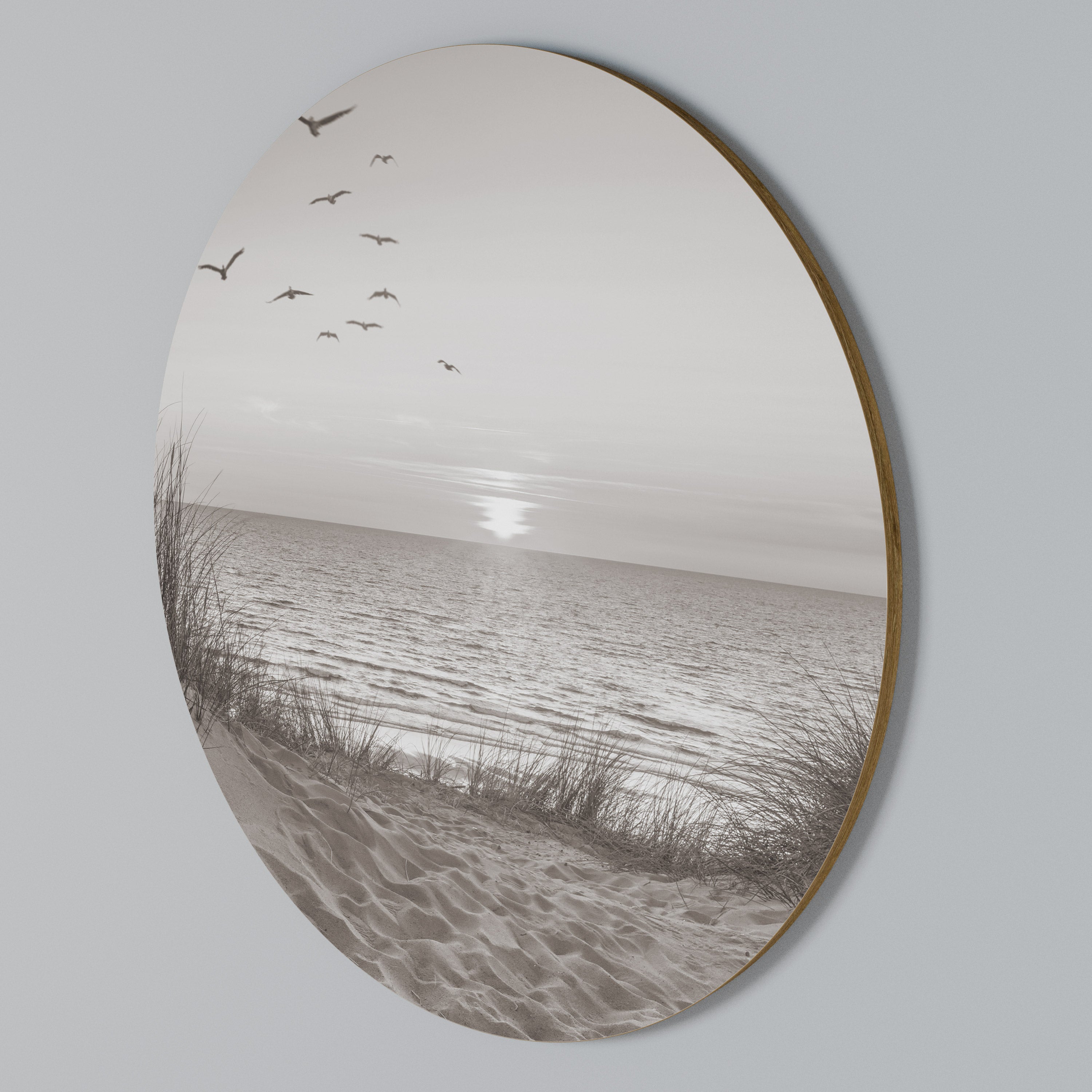 TIMELESS SEASCAPE Round Wall Art