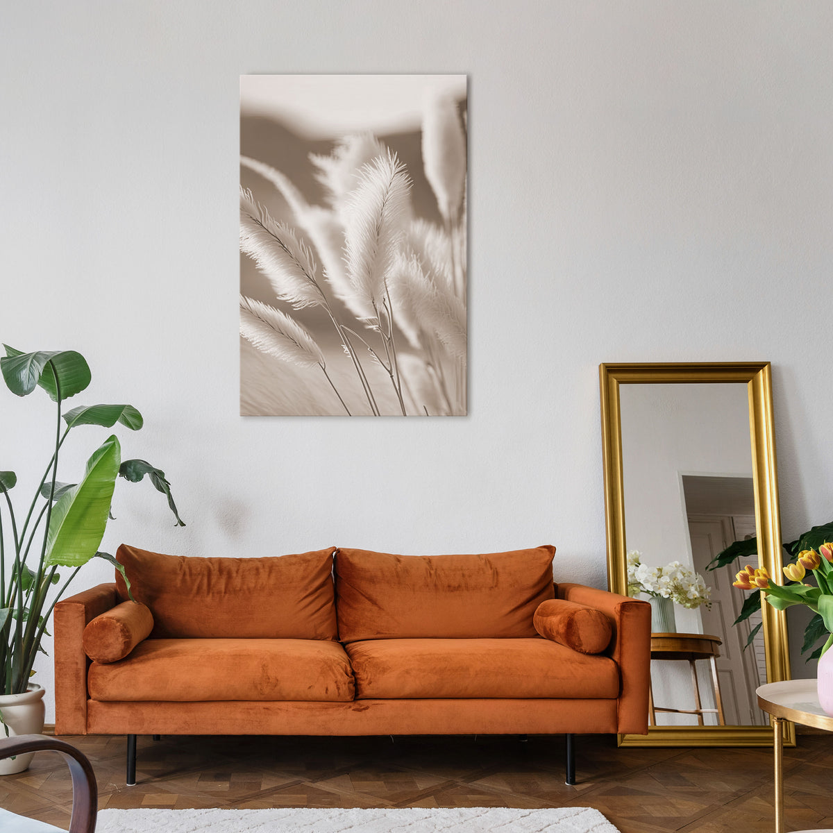 GENTLE WIND'S EMBRACE Vertical Canvas Print