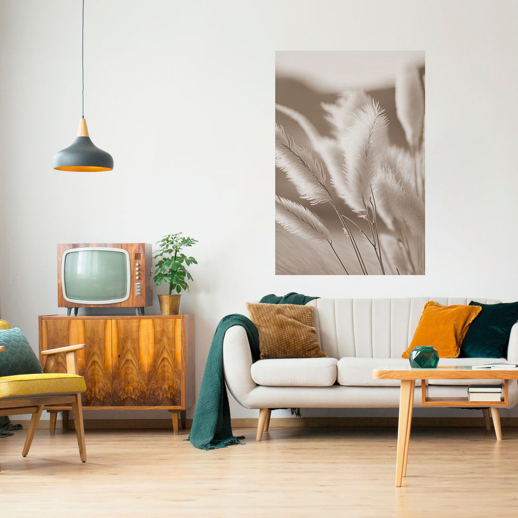 Affiche verticale autocollante « L'ÉTREINTE DU VENT DOUX »