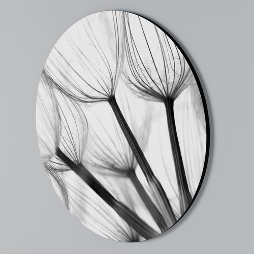 SILKEN FLIGHT Round Wall Art