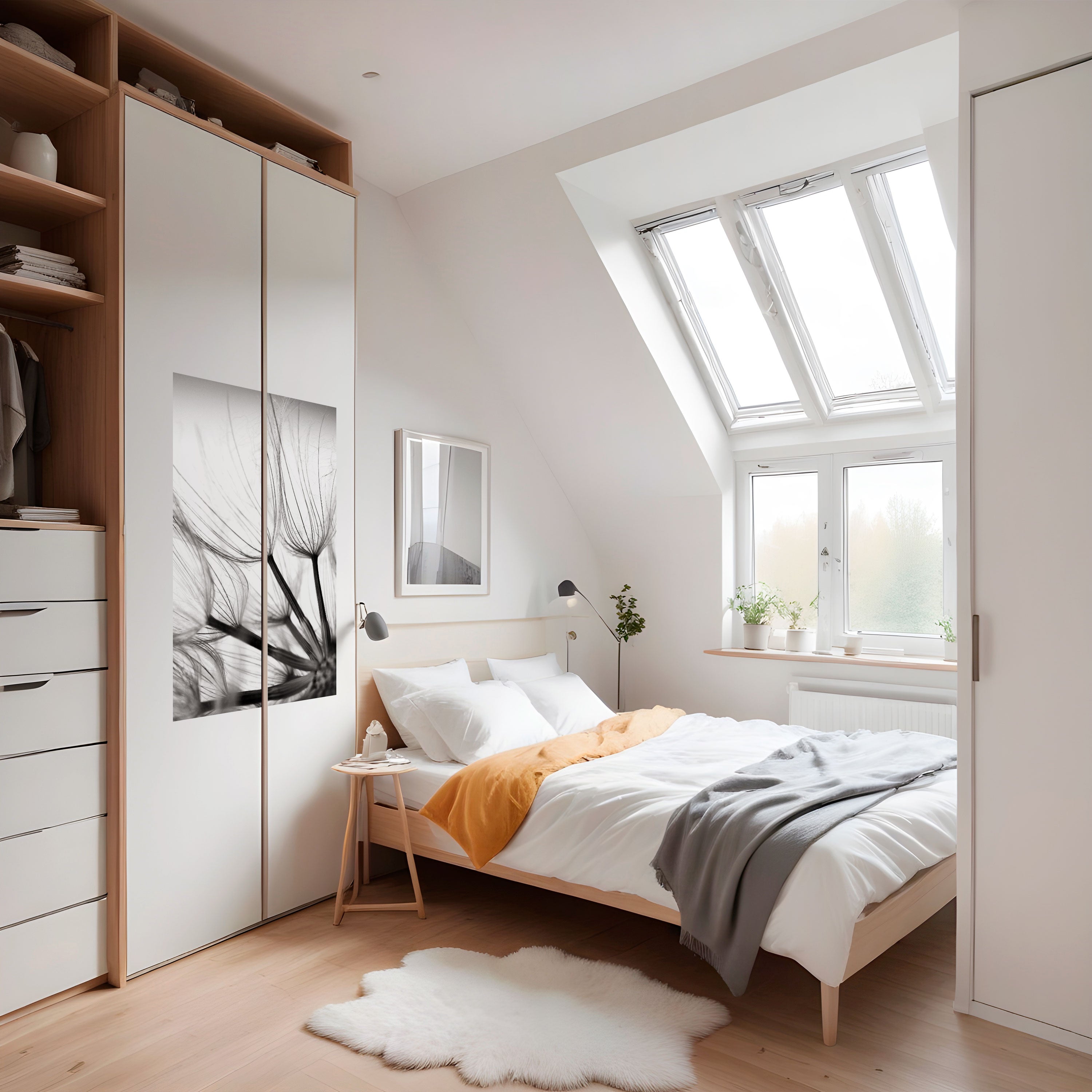 Affiche verticale autocollante SILKEN FLIGHT