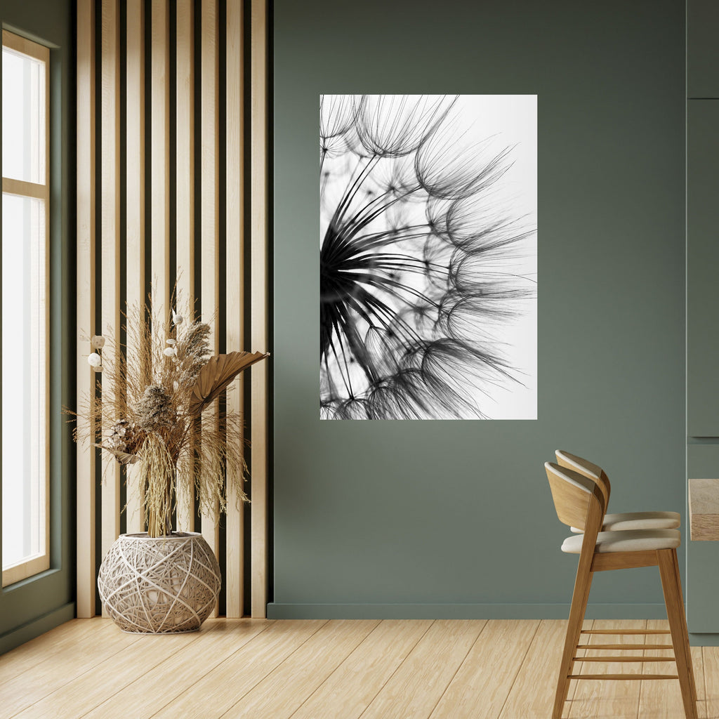 WHISPERING WILDFLOWER Peel and Stick Vertical Poster