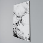 ELEGANT DROPLETS Vertical Canvas Print