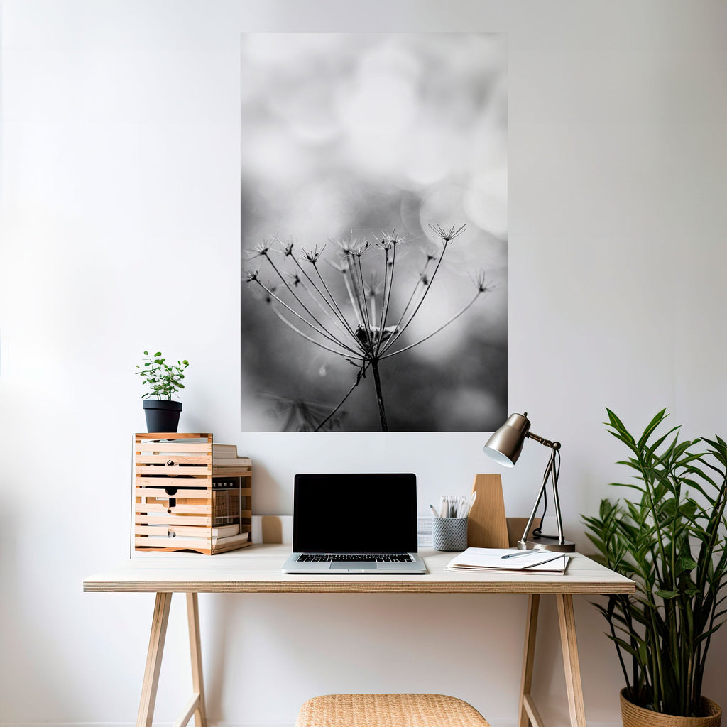 MINIMALIST BLOOM Peel and Stick Vertical Poster