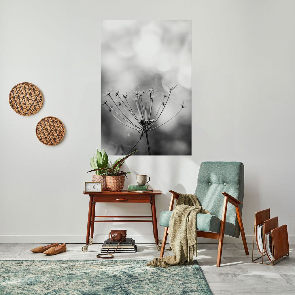 MINIMALIST BLOOM Peel and Stick Vertical Poster